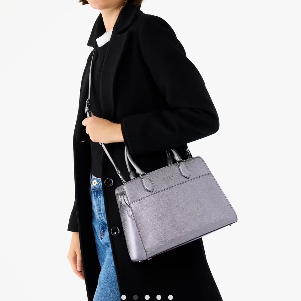 Kate Spade Madison Metallic Satchel